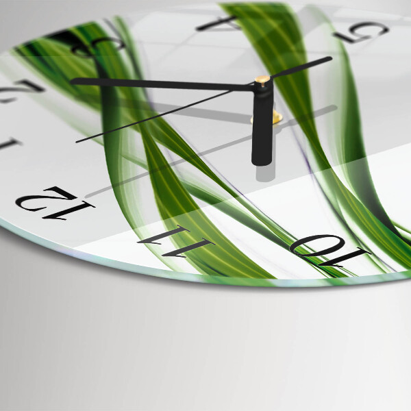 Orologio rotondo Linee astratte