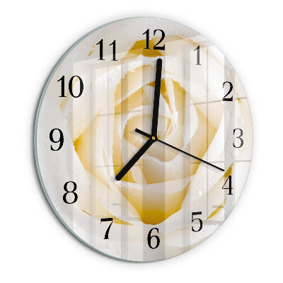 Orologio rotondo Rosa