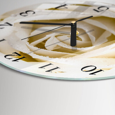 Orologio rotondo Rosa