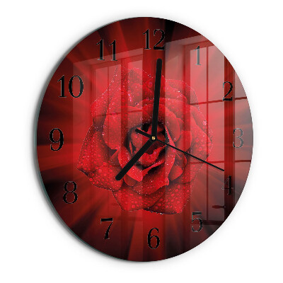 Orologio rotondo Rosa