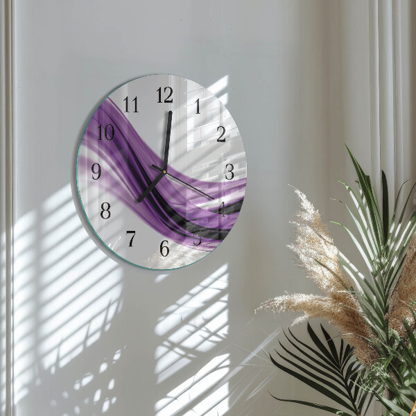 Orologio rotondo Arte astratta