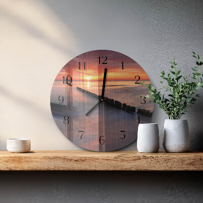 Orologio rotondo Sole del Mare