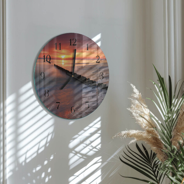 Orologio rotondo Sole del Mare