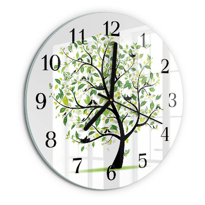 Orologio rotondo Albero