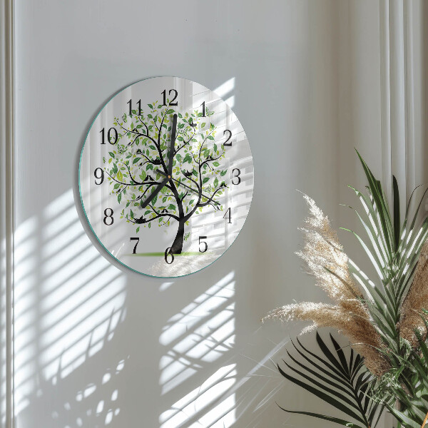 Orologio rotondo Albero