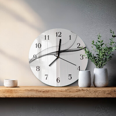 Orologio rotondo Fumo astratto