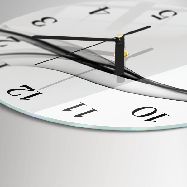 Orologio rotondo Fumo astratto