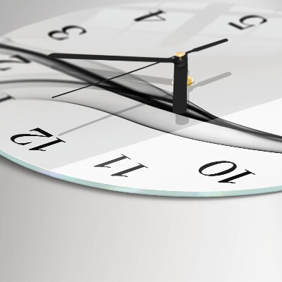 Orologio rotondo Fumo astratto