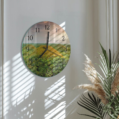 Orologio rotondo Paesaggio