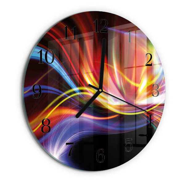 Orologio rotondo Arte astratta