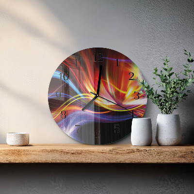 Orologio rotondo Arte astratta