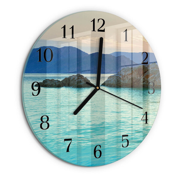 Orologio rotondo Isola marina