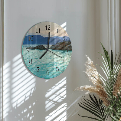 Orologio rotondo Isola marina
