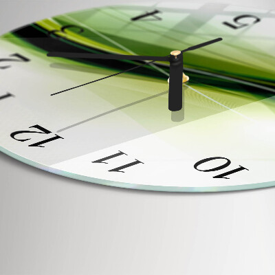 Orologio rotondo Linee astratte
