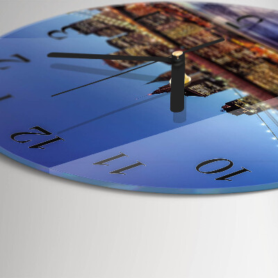 Orologio rotondo Ponte orizzontale