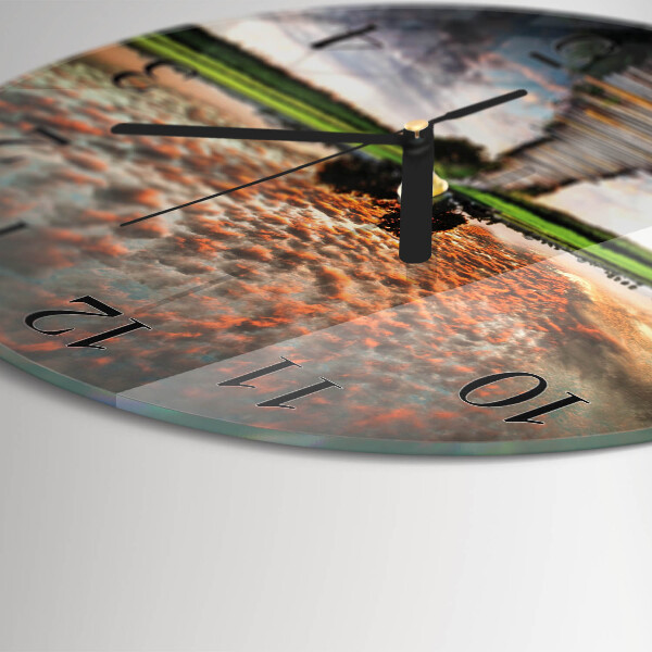 Orologio rotondo Ponte di Meadow