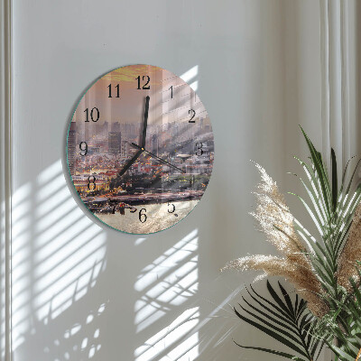 Orologio rotondo Città