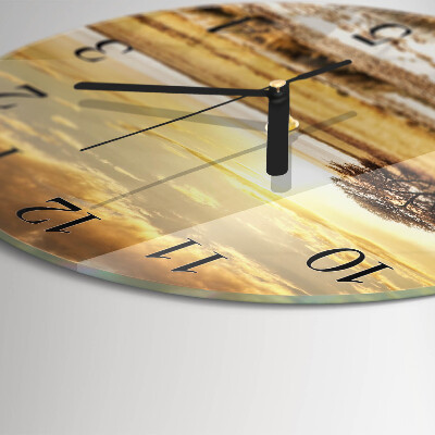 Orologio rotondo Zebre