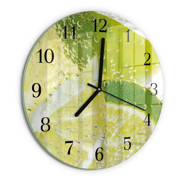 Orologio rotondo Acqua di calce