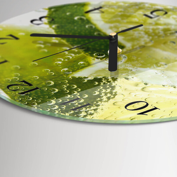 Orologio rotondo Acqua di calce