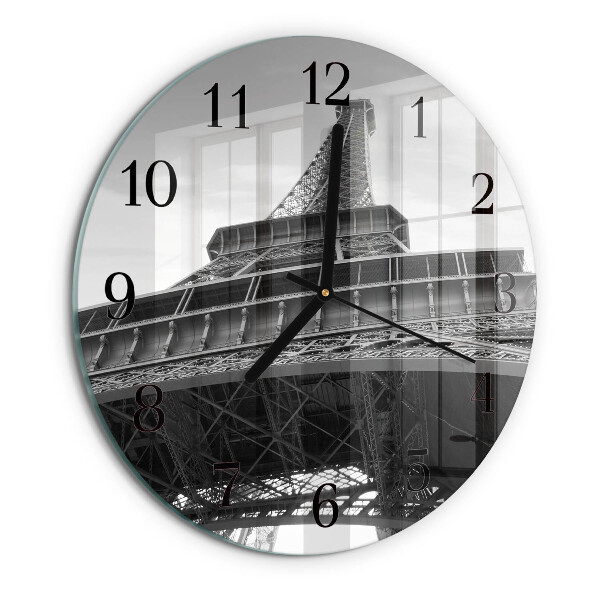 Orologio rotondo Torre Eiffel Parigi