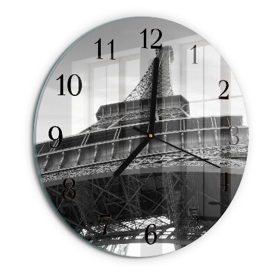 Orologio rotondo Torre Eiffel Parigi