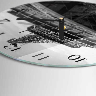 Orologio rotondo Torre Eiffel Parigi