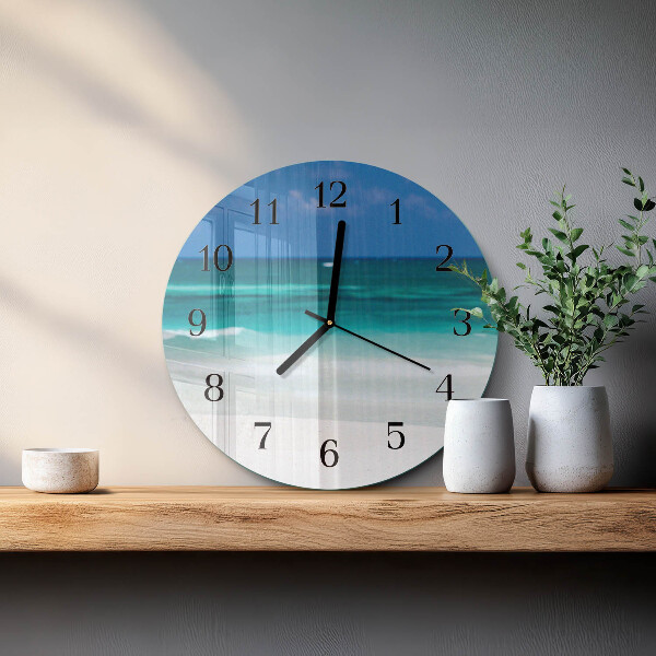 Orologio rotondo Spiaggia Mare