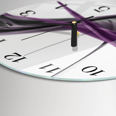Orologio rotondo Fumo astratto