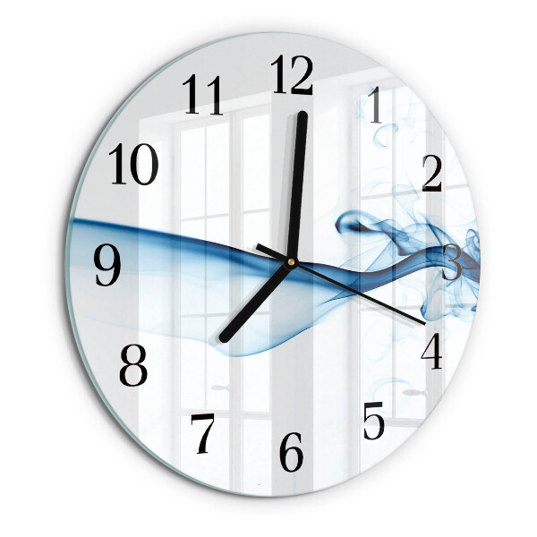 Orologio rotondo Fumo astratto