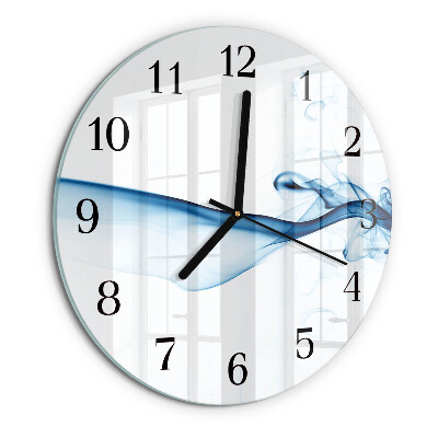 Orologio rotondo Fumo astratto