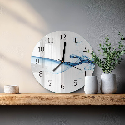 Orologio rotondo Fumo astratto