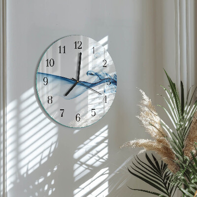 Orologio rotondo Fumo astratto