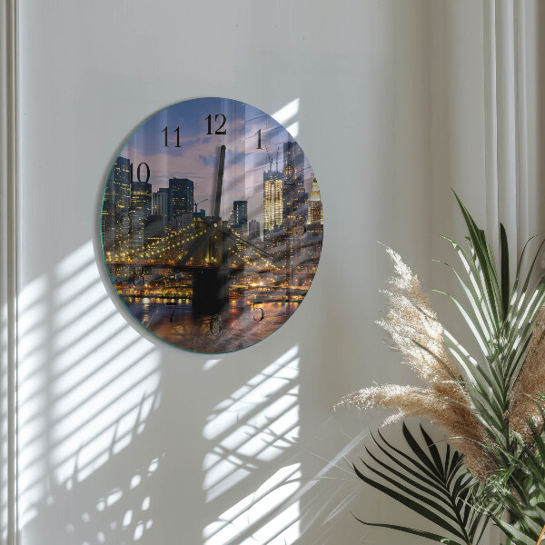 Orologio rotondo Ponte orizzontale