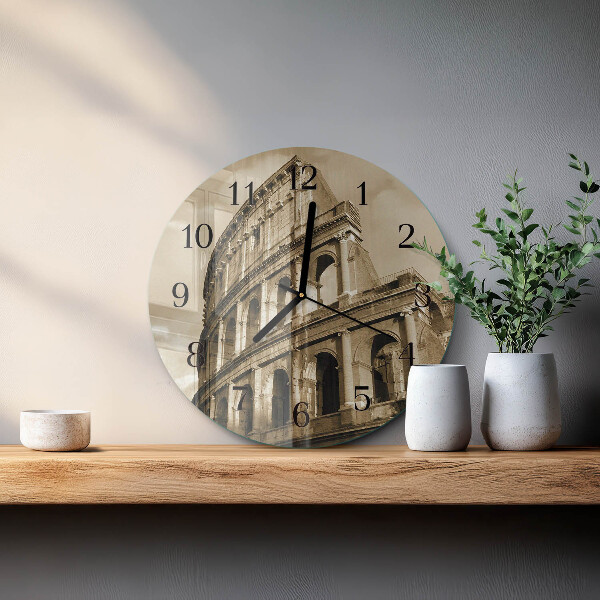 Orologio rotondo Colosseo di Seppia