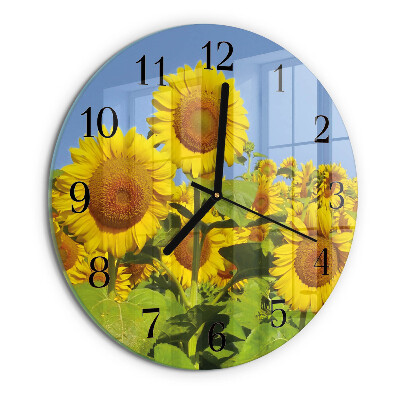 Orologio rotondo Girasoli