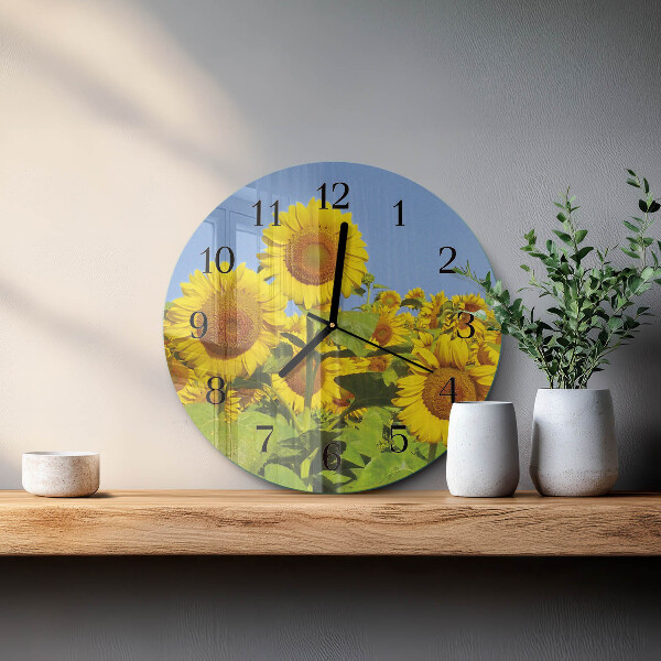 Orologio rotondo Girasoli