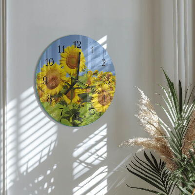 Orologio rotondo Girasoli