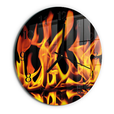 Orologio rotondo Fuoco