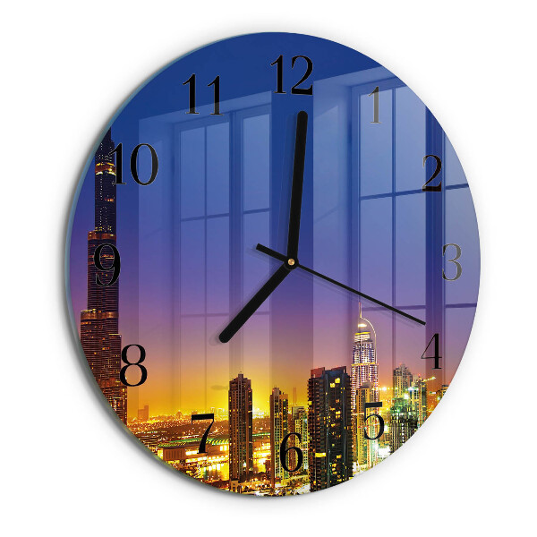 Orologio rotondo Horizon Dubai