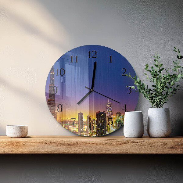 Orologio rotondo Horizon Dubai