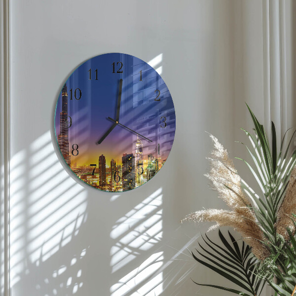 Orologio rotondo Horizon Dubai