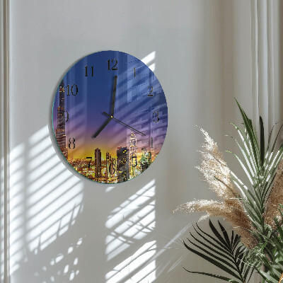 Orologio rotondo Horizon Dubai