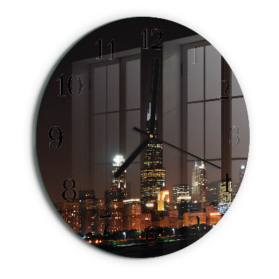 Orologio rotondo Notte dell'orizzonte