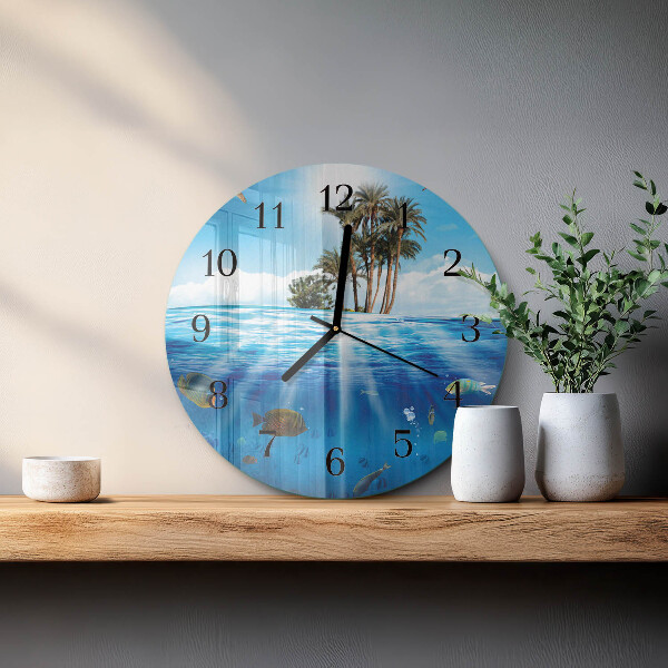 Orologio rotondo Isola dei Pesci