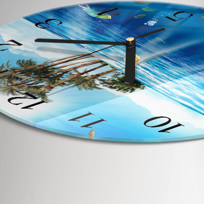 Orologio rotondo Isola dei Pesci