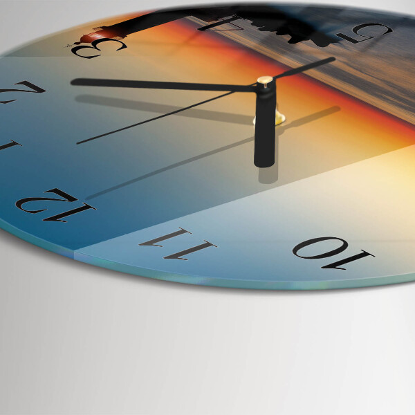 Orologio rotondo Mare del faro