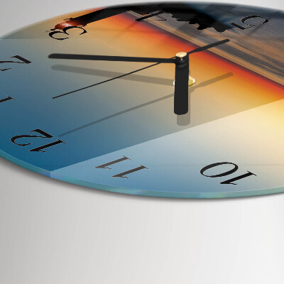Orologio rotondo Mare del faro