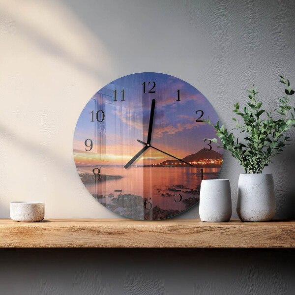 Orologio rotondo Isola marina