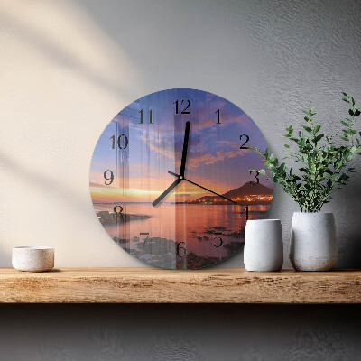 Orologio rotondo Isola marina